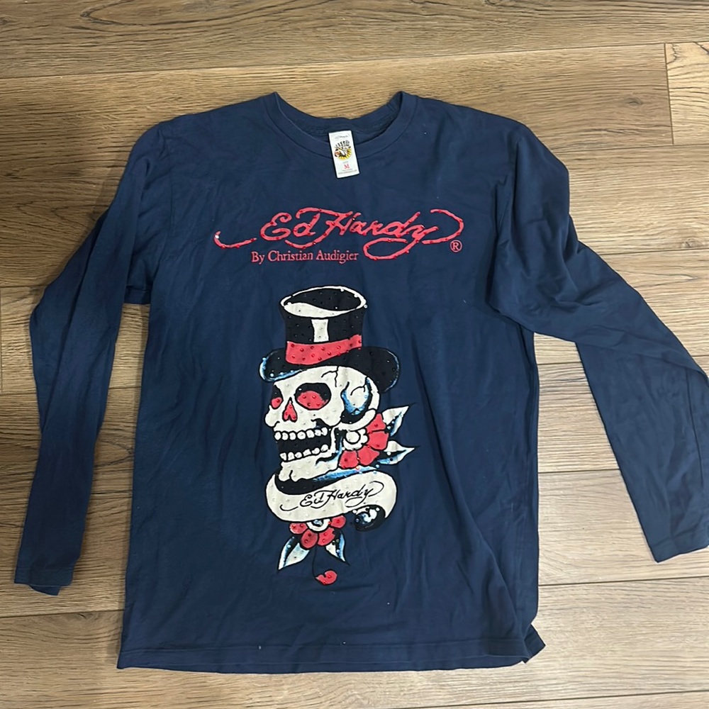 Vintage Ed Hardy long sleeve shirt